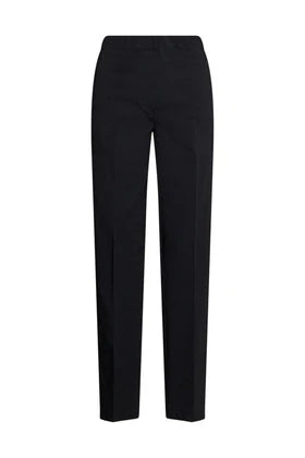 PANTALONE IN TINTA UNITA NERO CURVY