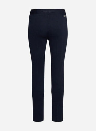 pantalone jeggings blu