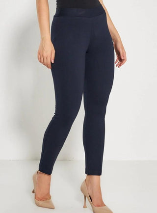 pantalone jeggings blu